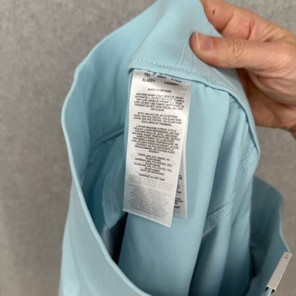 Columbia Anytime Casual Skort Size S Light Blue Active Cinch Tie Side Golf NEW - Picture 7 of 11